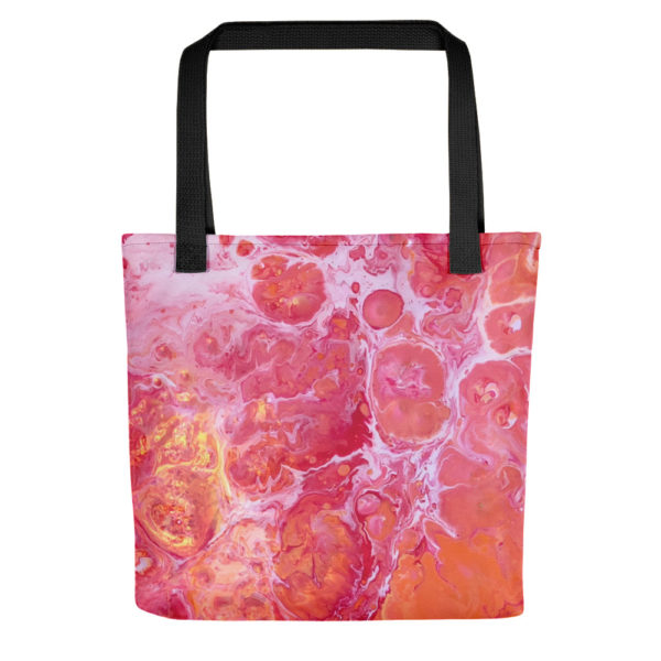 Orange Dream Printed Tote bag, Gym Bag, Book Bag
