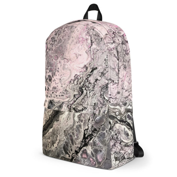 Pretty Pink Backpack, Gym Bag, Girls Backpack - Image 3