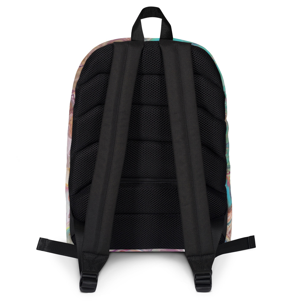 Download Turquoise and Green Backpack, Gym Bag - Essentially Savvy