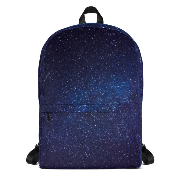 Galaxy Print Backpack, Gym Bag