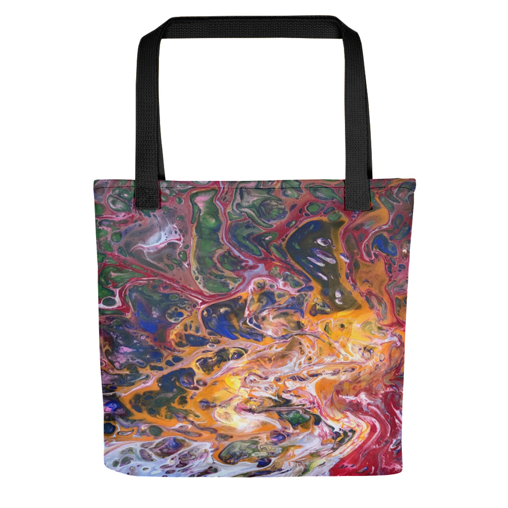 Multicolored Printed Tote bag – Essentially Savvy