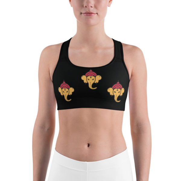 Ganesha Sports Bra, Yoga Top