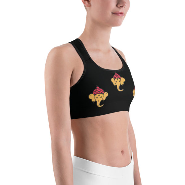 Ganesha Sports Bra, Yoga Top - Image 3