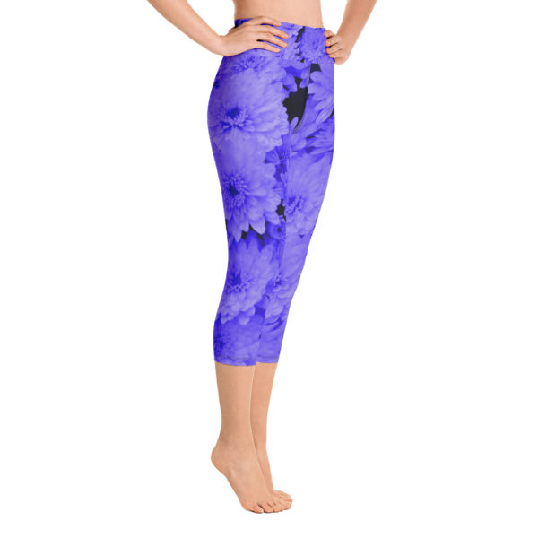 Purple Passion Capri Leggings, Yoga Pants - Image 7