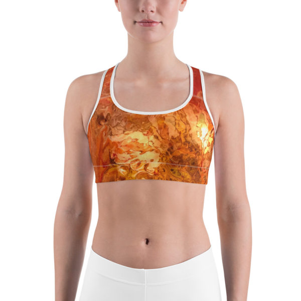 Autumn Colors Sports bra, workout bra