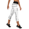 Affirmations Capri Leggings, Yoga pants - Image 5
