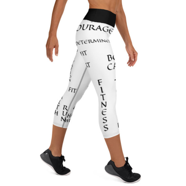 Affirmations Capri Leggings, Yoga pants - Image 5