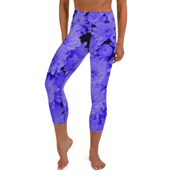 Purple Passion Capri Leggings, Yoga Pants - Image 10