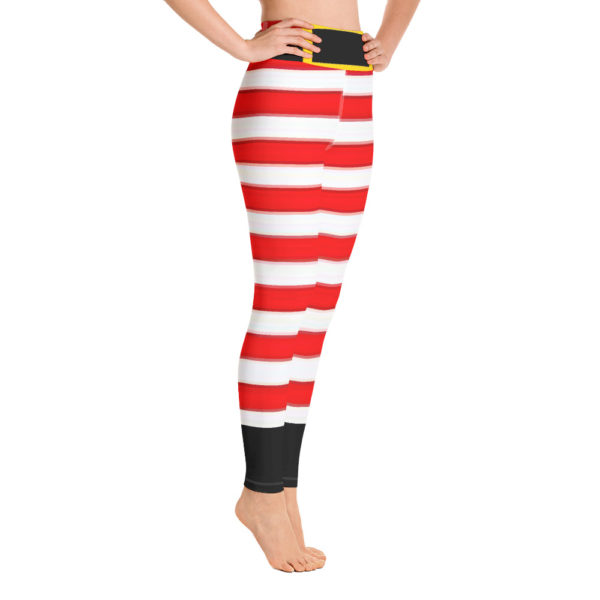 Christmas Santa Pants Leggings, Holiday Yoga Pants, winter leggings - Image 8