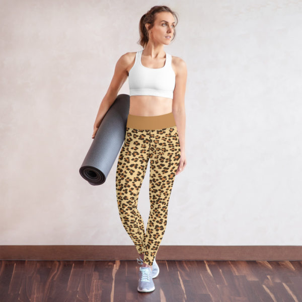 Leopard print  Leggings, Yoga Pants - Image 3
