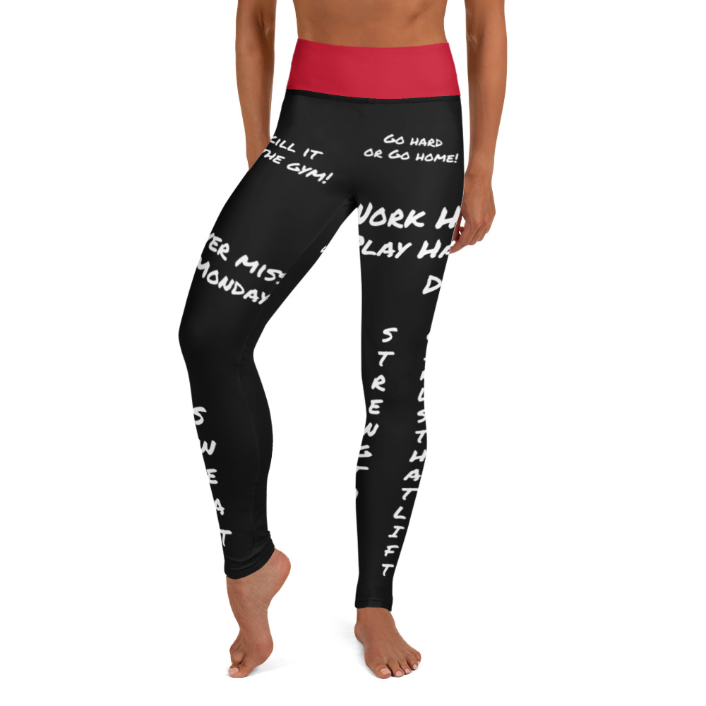 Badass Printed Leggings, Yoga Pants, Workout leggings – Essentially Savvy