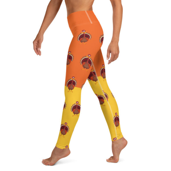 Thanksgiving Turkey Leggings, Holiday tights - Image 3