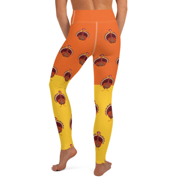 Thanksgiving Turkey Leggings, Holiday tights - Image 5