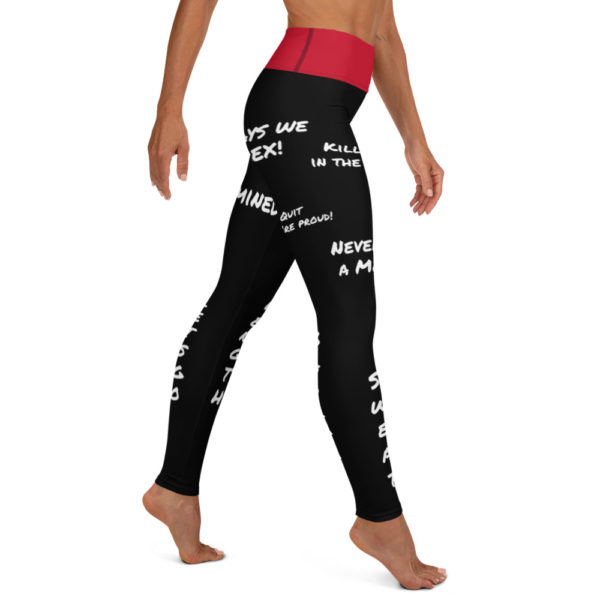 Badass Printed Leggings, Yoga Pants, Workout leggings - Image 4