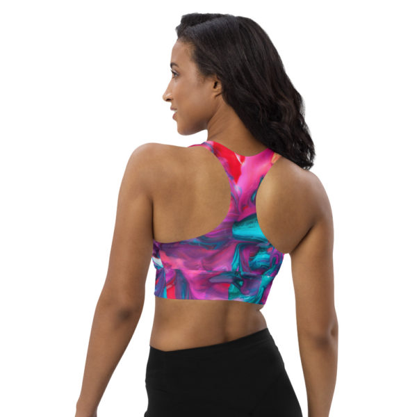 Color me beautiful Longline sports bra - Image 4