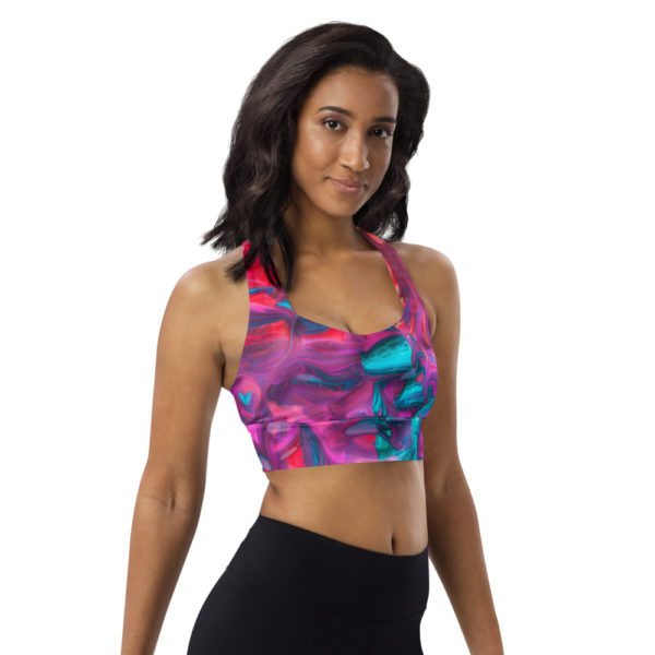 Color me beautiful Longline sports bra - Image 3