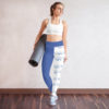 Happy Hanukkah Leggings, Holiday Workout Clothes - Image 2