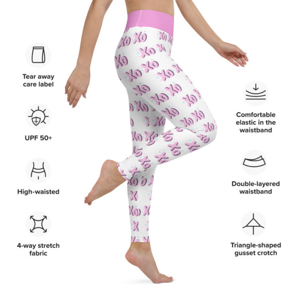 Valentines Day Leggings, Yoga Pants - Image 2