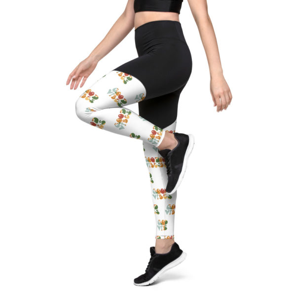 Good Vibes Sports Leggings - Image 5