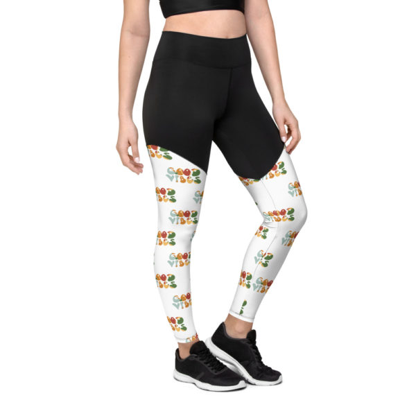 Good Vibes Sports Leggings - Image 6