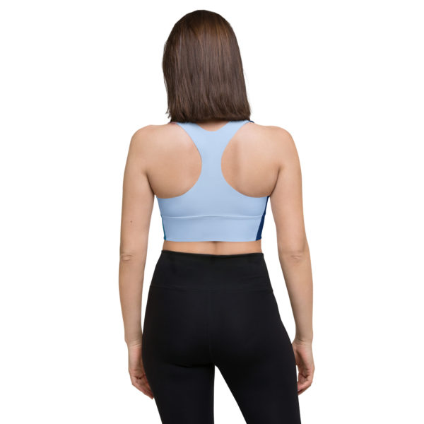 Abstract Longline sports bra - Image 4