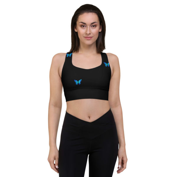 Butterfly Longline sports bra - Image 5