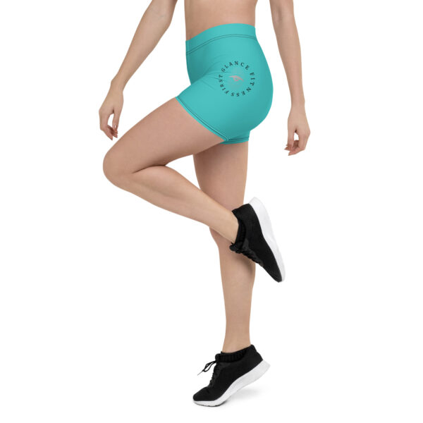 Turquoise Blue Workout Shorts