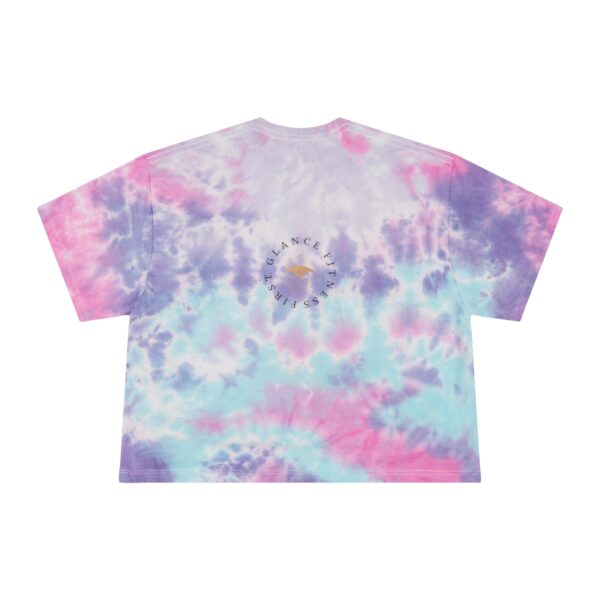 Gratitude Tie-Dye Crop Tee - Image 3