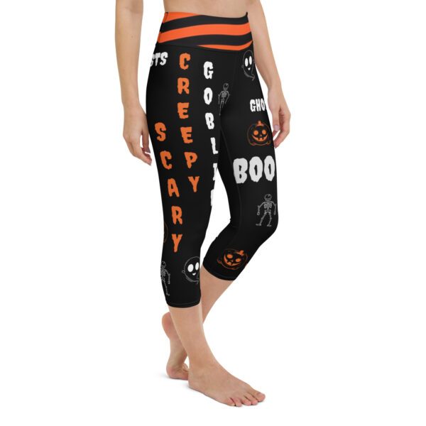 Halloween Capri Leggings - Image 4